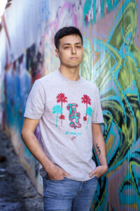 L.A. T-shirt (grey)