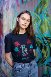 LA T-Shirt Women's (blue)
