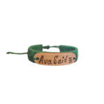 Green "Ava Said" bracelet