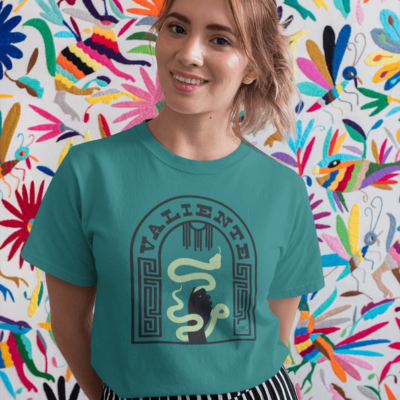 Teal Valiente Tee