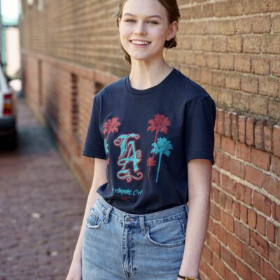 L.A. Navy Blue Tee – Women’s