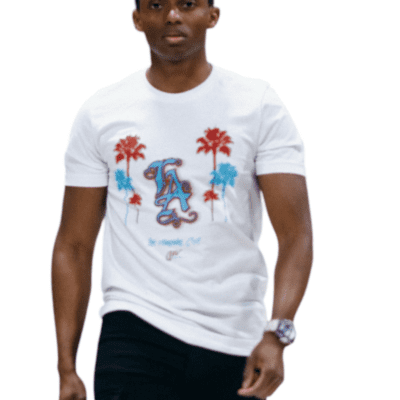 L.A. White Tee – Men’s