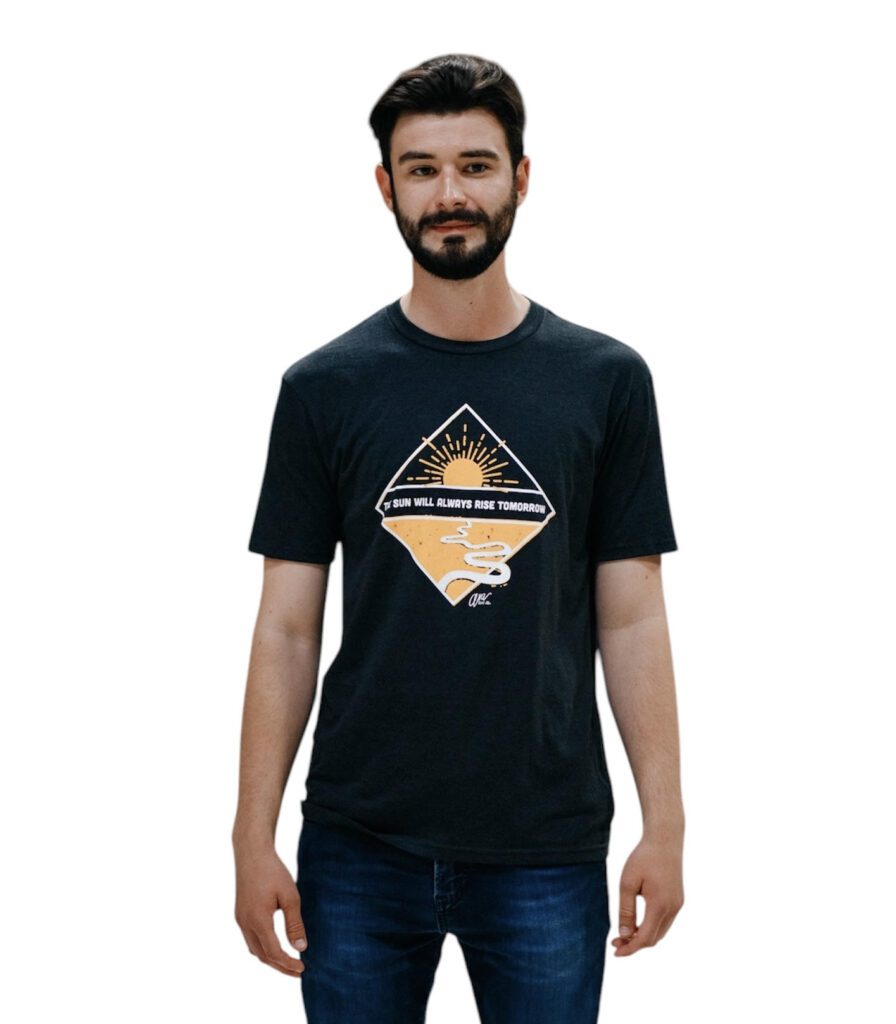 The Sun Will Rise Tomorrow Tee – Men’s